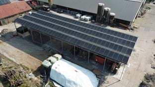 Meuleman - Construction for solar panels - 460 m²