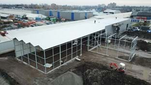 Business space with sandwichroof - 1.014 m²