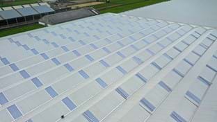Business space with sandwichroof - 4.760 m²