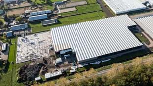 Business space with sandwichroof - 4.760 m²