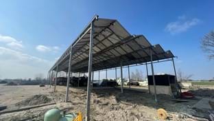 Meuleman - Construction for solar panels - 460 m²